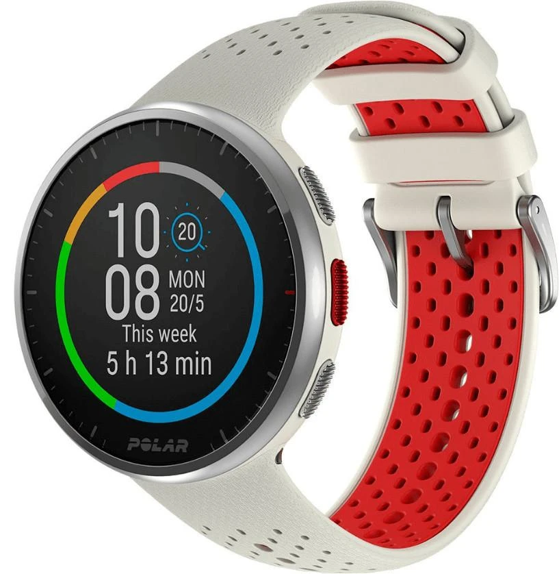 Polar Pacer Pro SL, balta/raudona