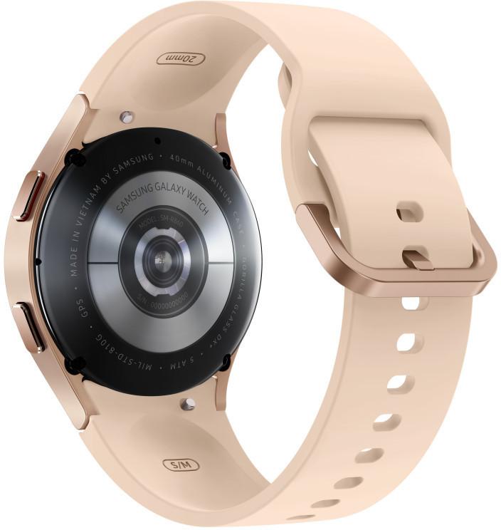 Išmanusis laikrodis Samsung Galaxy Watch4 LTE (40 mm), Rožinio aukso  spalvos | Varle.lt