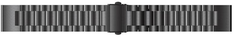 Tech-Protect Bransoleta STAINLESS GARMIN FENIX 5 / 6 / 6 PRO / 7 Juodas (Pažeista pakuotė)