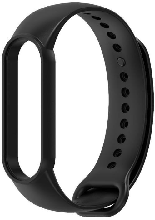 Išmaniosios apyrankės Xiaomi Mi Band 5/6/7 dirželis, Juodos spalvos