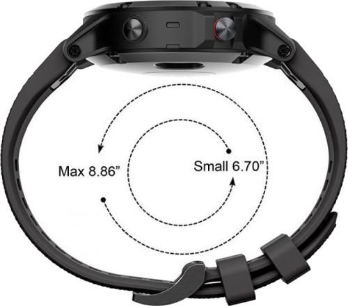 Išmaniojo laikrodžio Garmin Fenix 5 dirželis, Juodos spalvos, 22mm