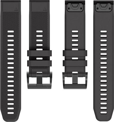 Išmaniojo laikrodžio Garmin Fenix 5 dirželis, Juodos spalvos, 22mm