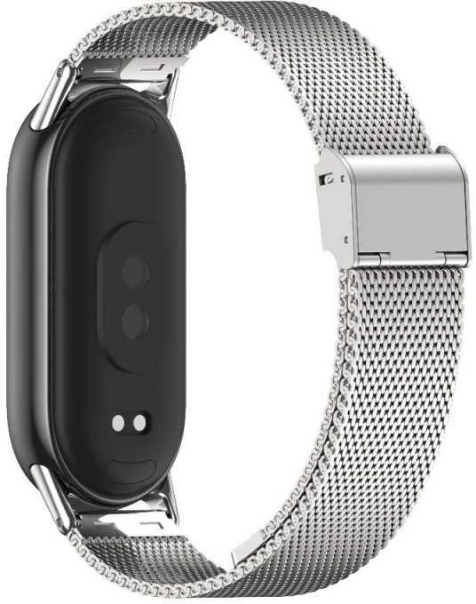 Apyrankė Xiaomi MI Band 8 / 8 NFC Tech-Protect Milaneseband sidabro spalvos