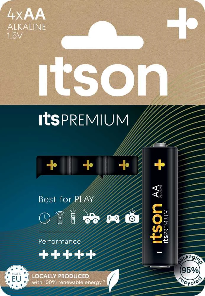 Itson AA Premium baterija pakuotėje