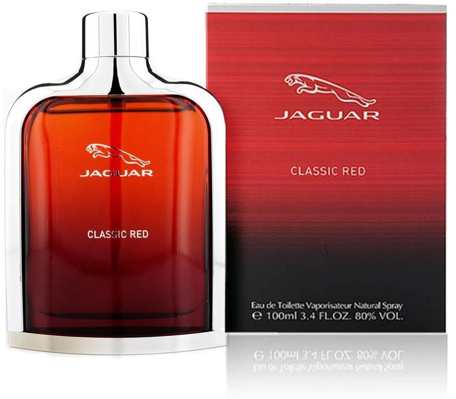 "Jaguar Classic Raudona" tualetinis vanduo 100ml