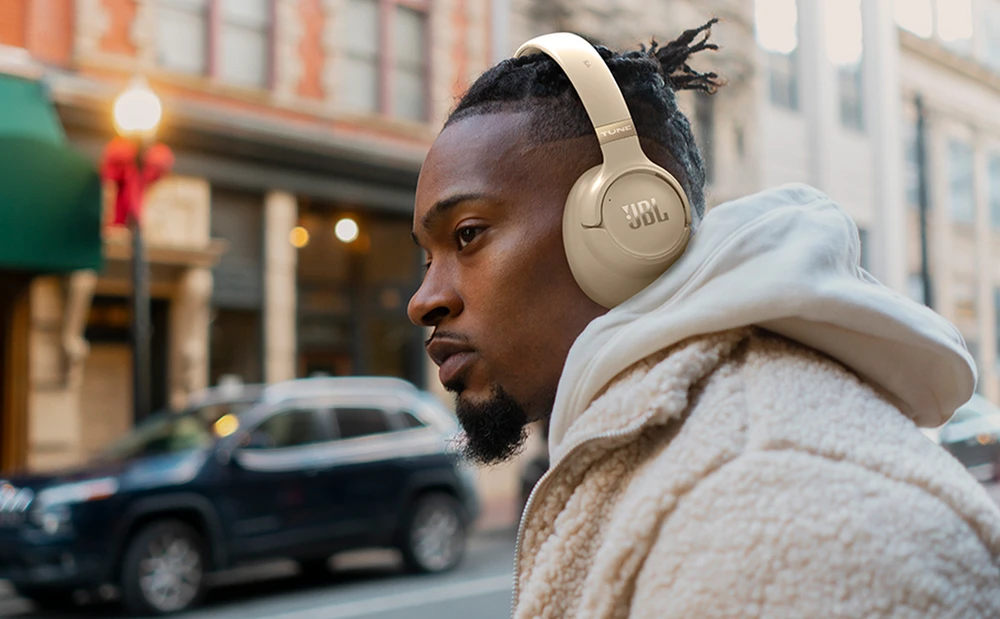 JBL Tune 780NC Bluetooth Belaidės Ant ausų uždedamos Ausinės Juodas EU