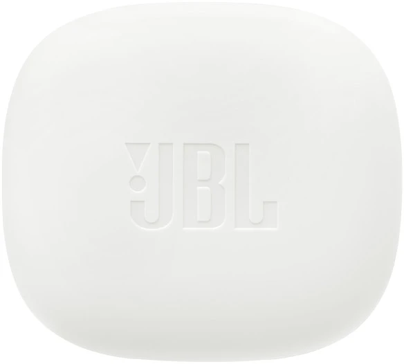 Ausinės JBL Wave Flex 2 Stereo TWS bezvadu iekšējās austiņas ar mikrofonu un uzlādes korpusu, Baltas