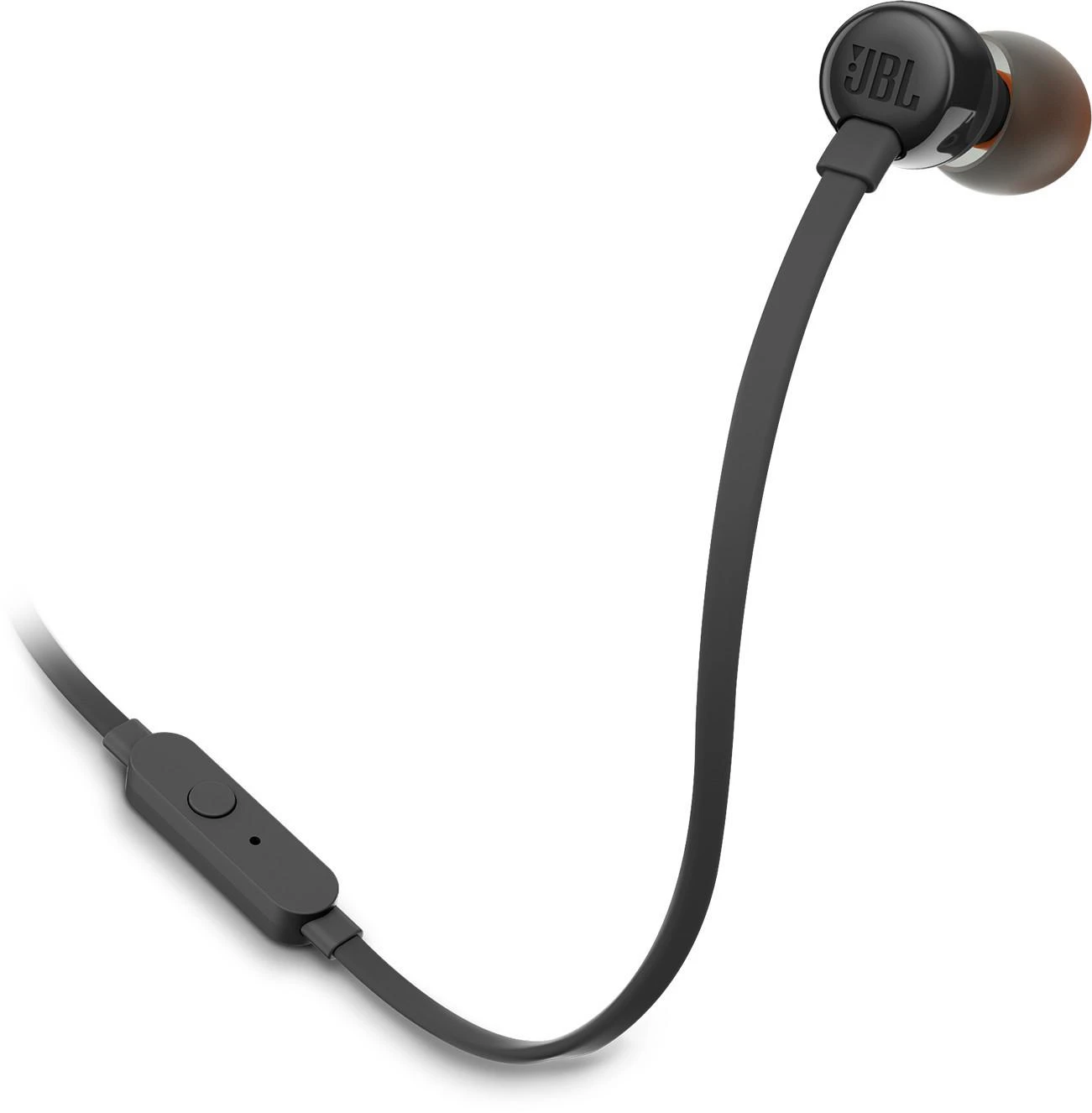 Ausinės JBL T110BLK, laidinės, Juodos