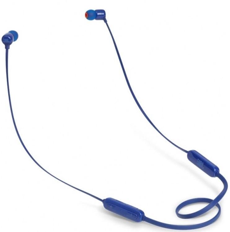 Ausinės JBL TUNE T110BT Pure Bass Sound bluetooth mėlynos | Varle.lt