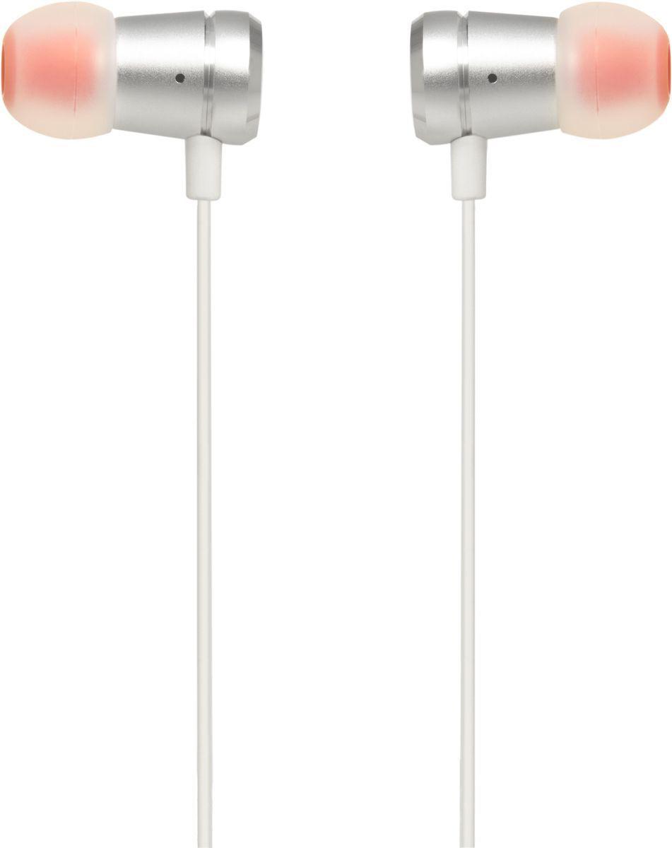 JBL Tune 290 T290 laidinės ausinės, Sidabrinės spalvos
