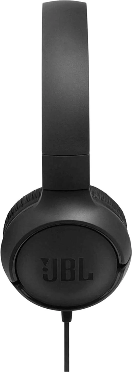Lengvos ir patogios Ausinės JBL Tune 500 Pure Bass sound su mikrofonu, juodos