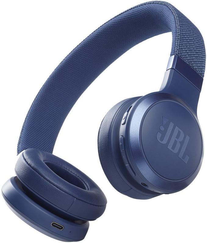 Belaidės Ausinės su aktyviu triukšmo slopinimu JBL Live 460NC, Mėlynos