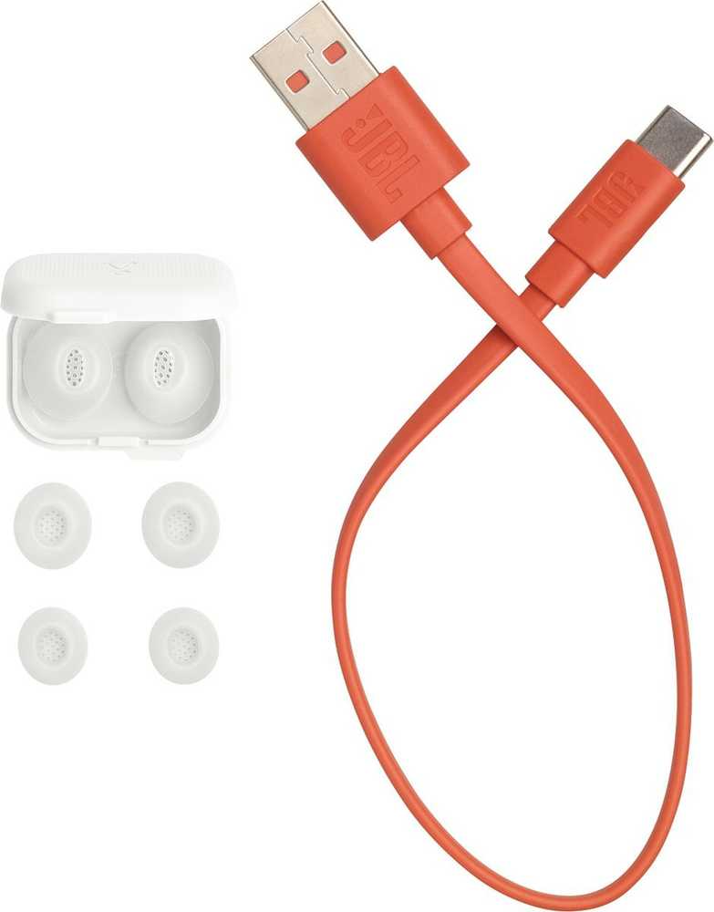 JBL TUNE Flex 2 TWS ausinės, Baltos spalvos