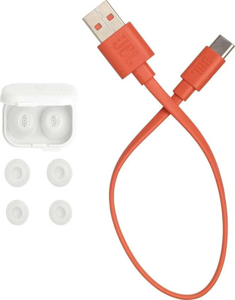 JBL TUNE Flex 2 TWS ausinės, Baltos spalvos