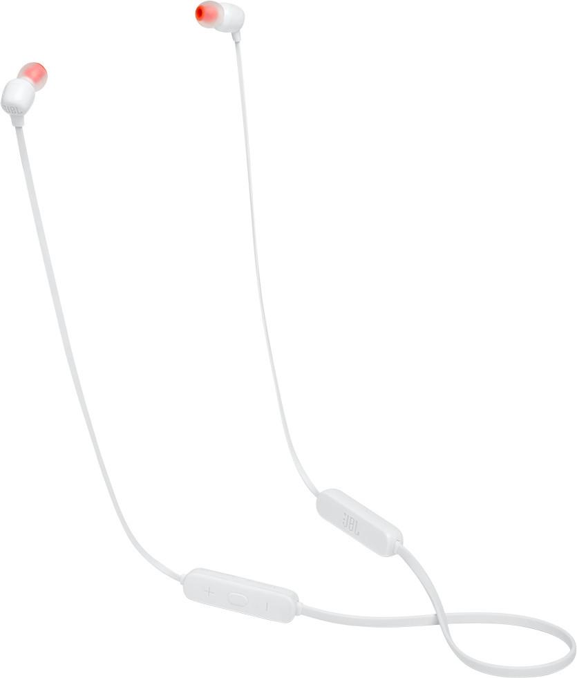 Belaidės ausinės JBL Tune 115BT Pure Bass Sound, Bluetooth, Baltos |  Varle.lt