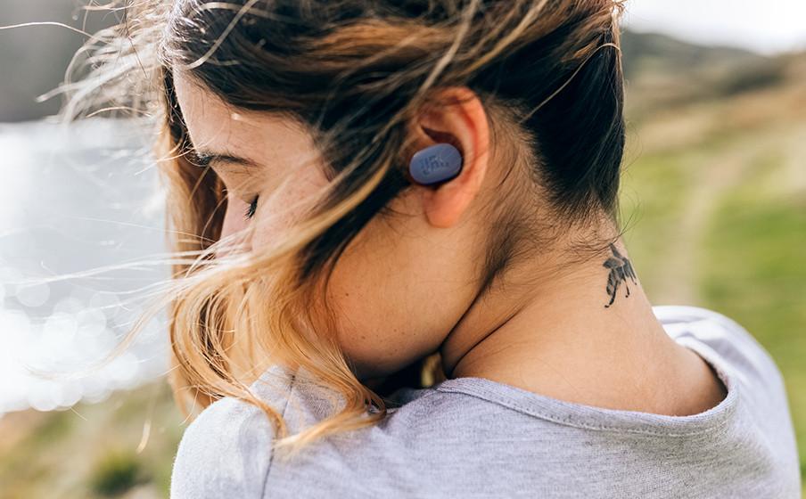 JBL Tune Buds TWS belaidės ausinės, Mėlynos