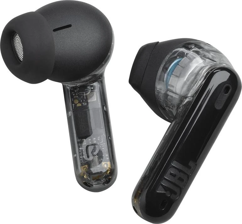 JBL Tune Flex Ausinės, Juodos (Ghost Black)