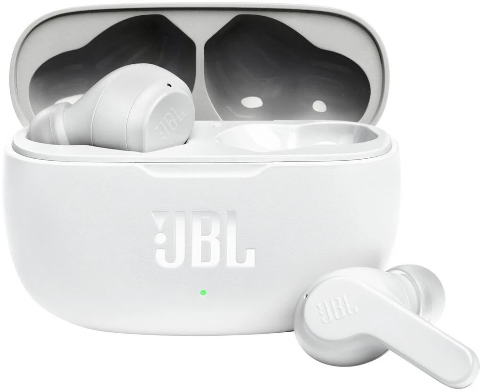 Ausinės JBL Wave 200 TWS, baltos