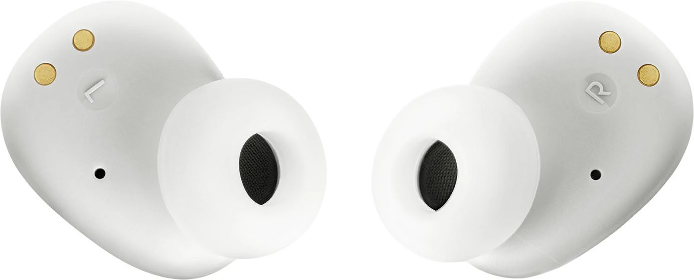 JBL Wave Buds TWS belaidės ausinės, Baltos spalvos