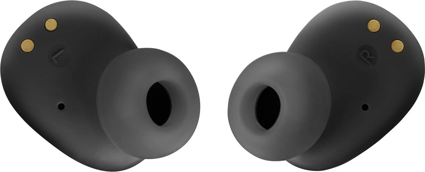 JBL Wave Buds TWS belaidės ausinės, Juodos spalvos