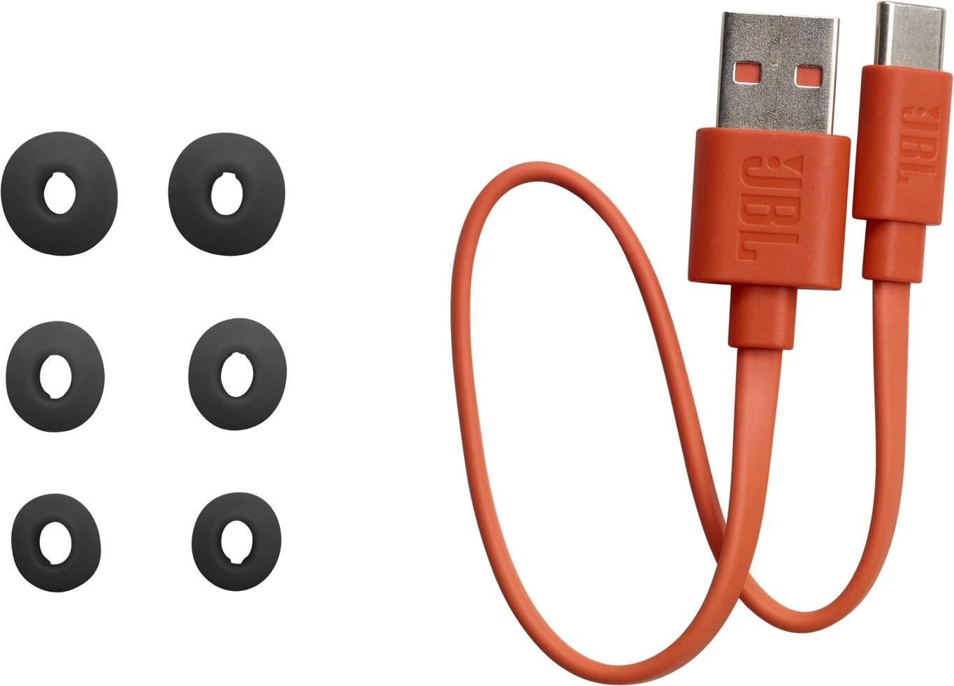 JBL Wave Buds TWS belaidės ausinės, Juodos spalvos