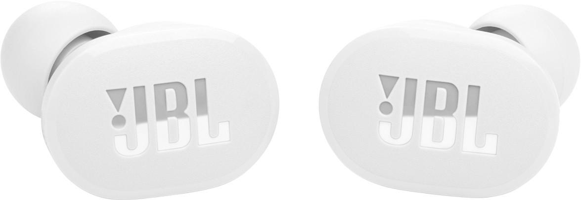 True belaidės triukšmą slopinančios ausinės JBL 130NC TWS, Baltos | Varle.lt