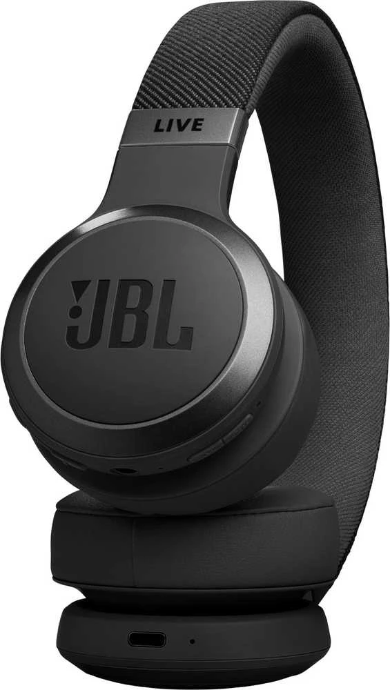 JBL Live 670NC belaidės ausinės, Juodos spalvos
