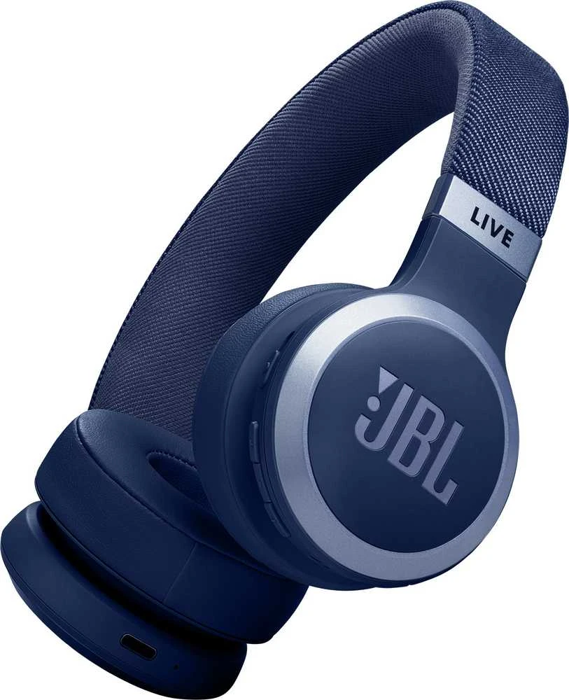 JBL Live 670NC belaidės ausinės, Mėlynos spalvos aprašymas - Prekės nuotrauka