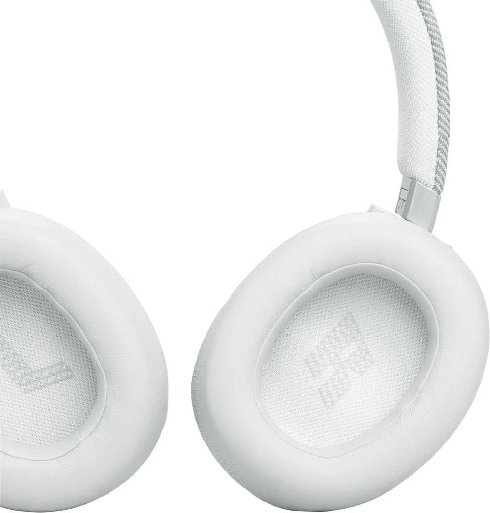 JBL Live 770NC belaidės ausinės su True ANC, Baltos
