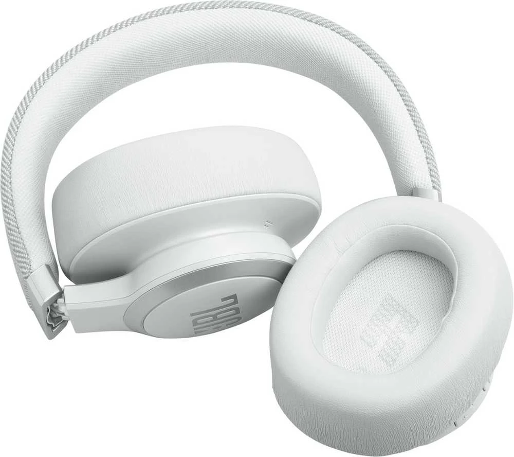 JBL Live 770NC belaidės ausinės su True ANC, Baltos