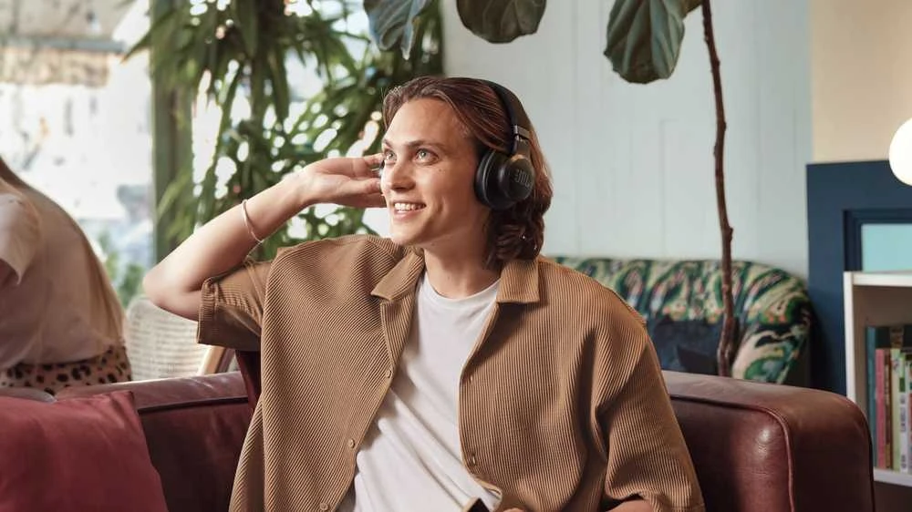 JBL Live 770NC belaidės ausinės su True ANC, Juodos