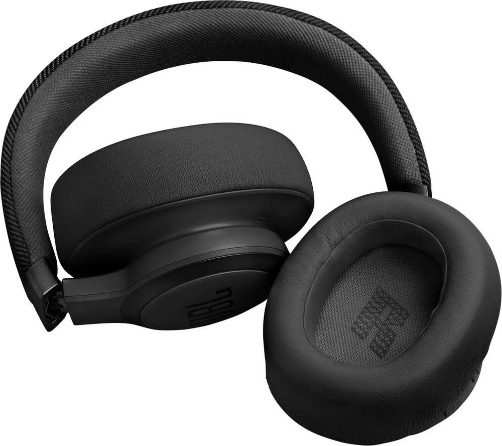 JBL Live 770NC belaidės ausinės su True ANC, Juodos