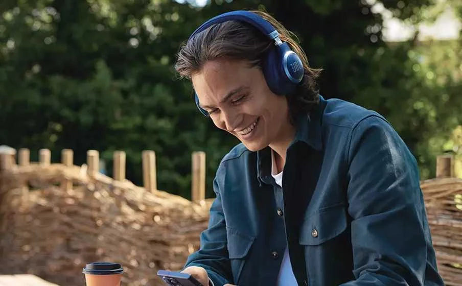 JBL Live 770NC belaidės ausinės su True ANC, Mėlynos