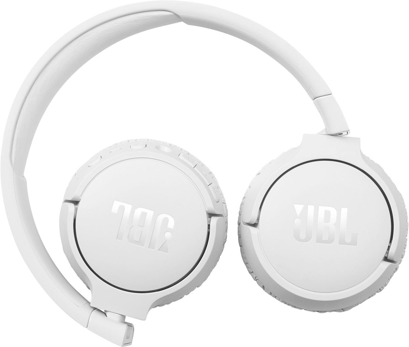 Belaidės ant ausų uždedamos triukšmą slopinančios ausinės JBL Tune 660NC,  Balta | Varle.lt