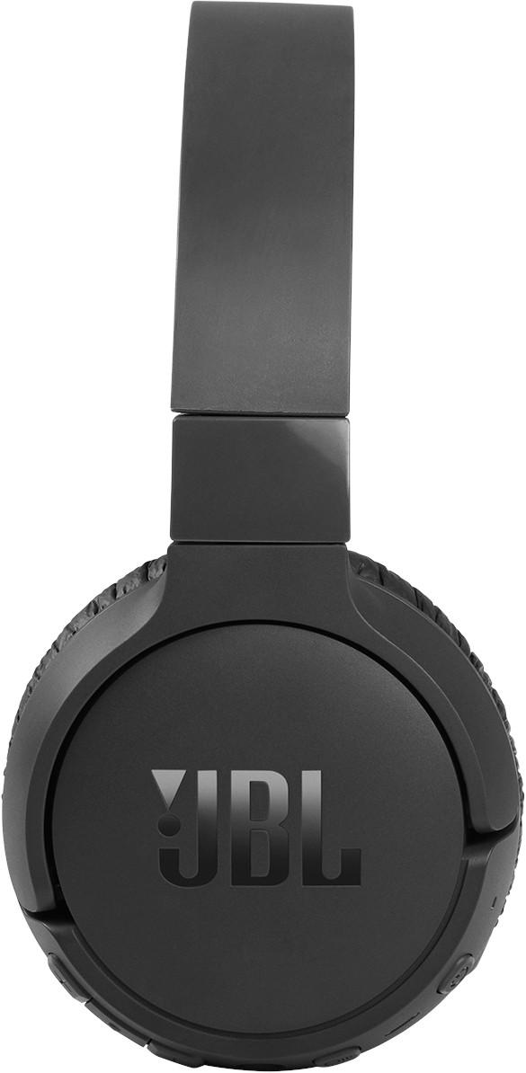 Belaidės ant ausų uždedamos triukšmą slopinančios ausinės JBL Tune 660NC, Juodos
