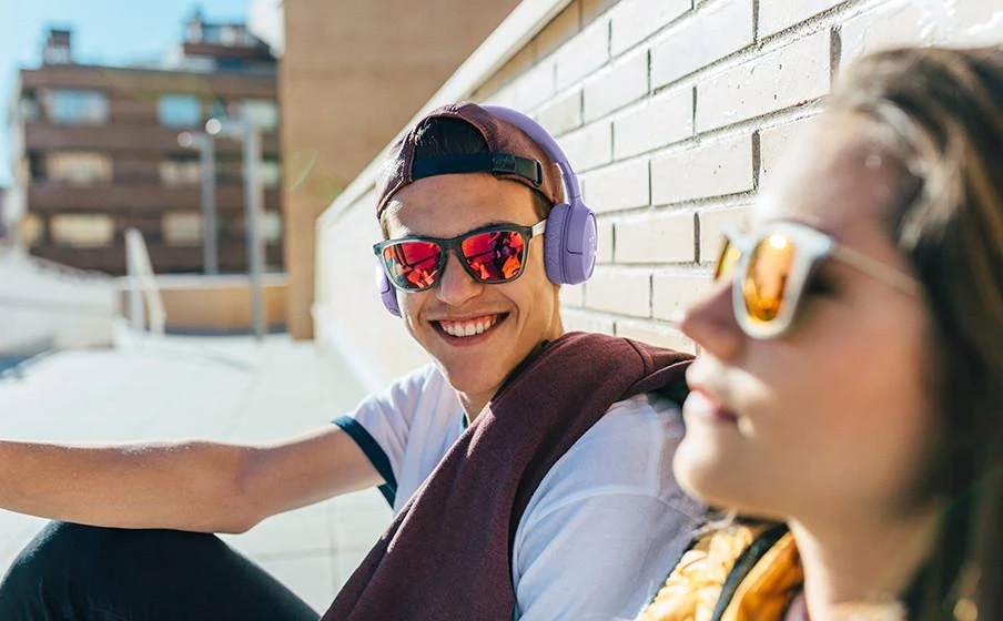 JBL Tune 670 NC belaidės ausinės, Violetinės spalvos