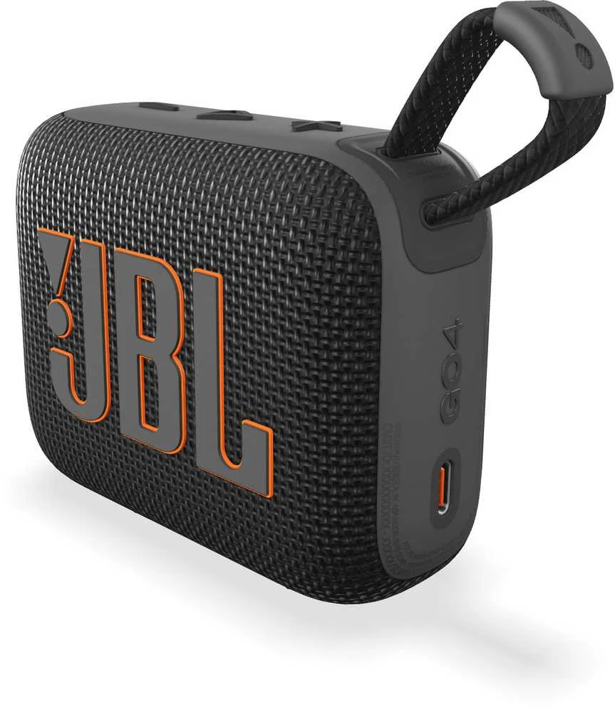 Nešiojama kolonėlė JBL Go 4, Juodos spalvos