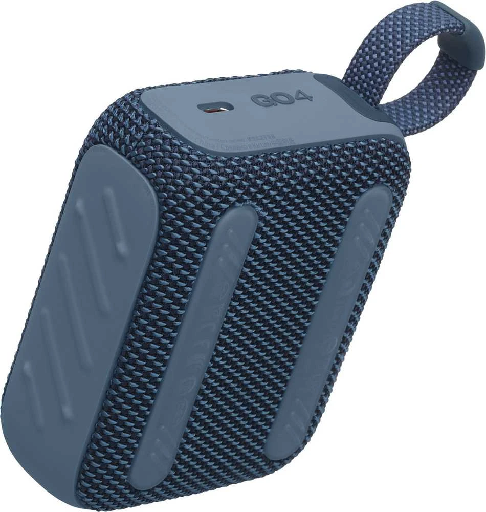 Nešiojama kolonėlė JBL Go 4, Mėlynos spalvos