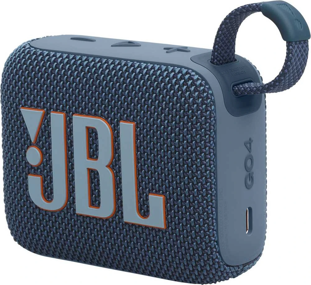 Nešiojama kolonėlė JBL Go 4, Mėlynos spalvos
