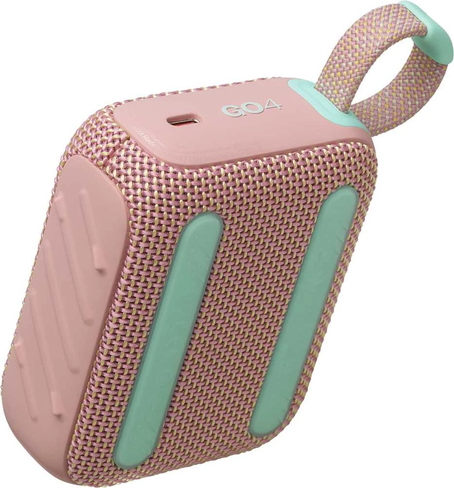 Nešiojama kolonėlė JBL Go 4, Rožinės spalvos