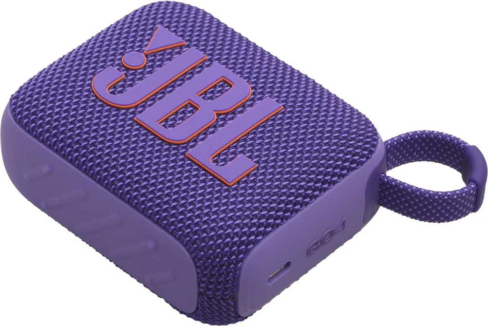 Nešiojama kolonėlė JBL Go 4, Violetinės spalvos