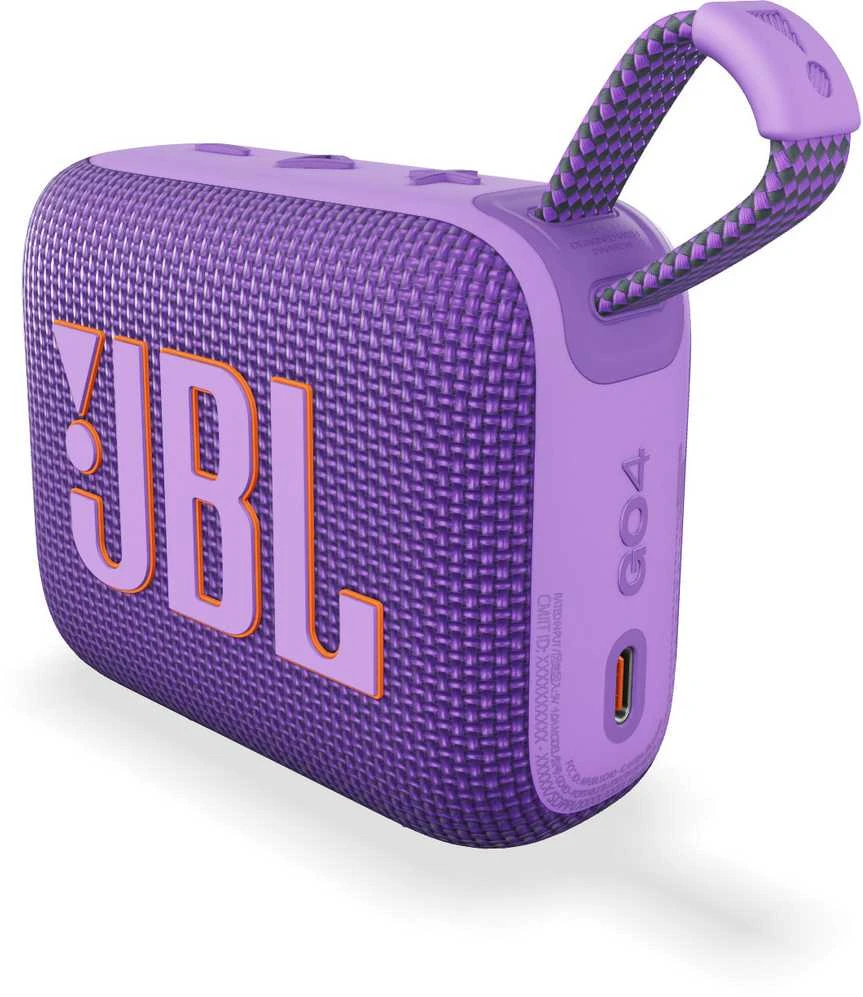 Nešiojama kolonėlė JBL Go 4, Violetinės spalvos