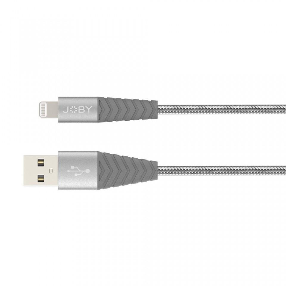 „Lightning“ laidas - Joby „Lightning“–USB laidas 1,2 m, pilkas