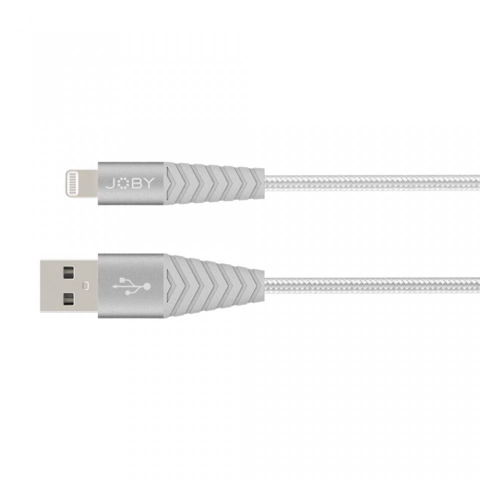 Joby kabelis Lightning - USB 1,2m, sidabrinis