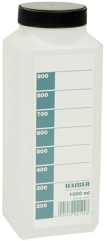 Kaiser Chemical Storage Bottle 1000ml baltas 4192