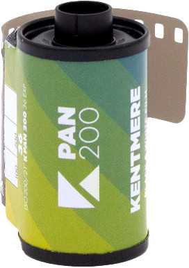 Kentmere 200 135-36 filmas