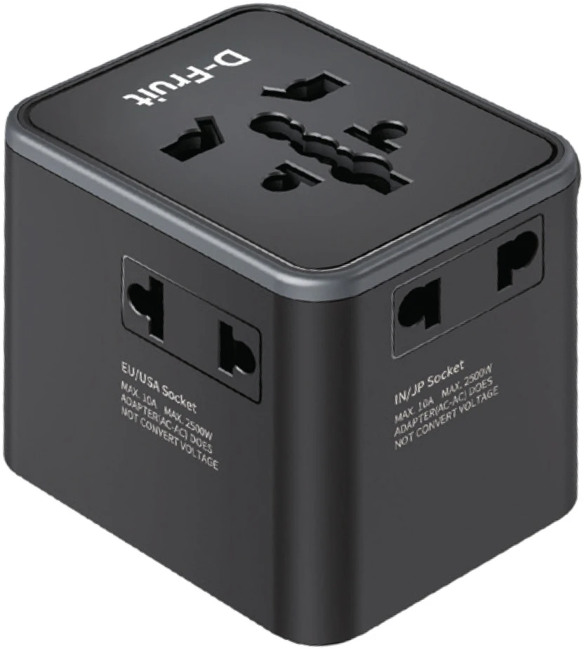 Kilimėlis D-Fruit travel adapter DF177