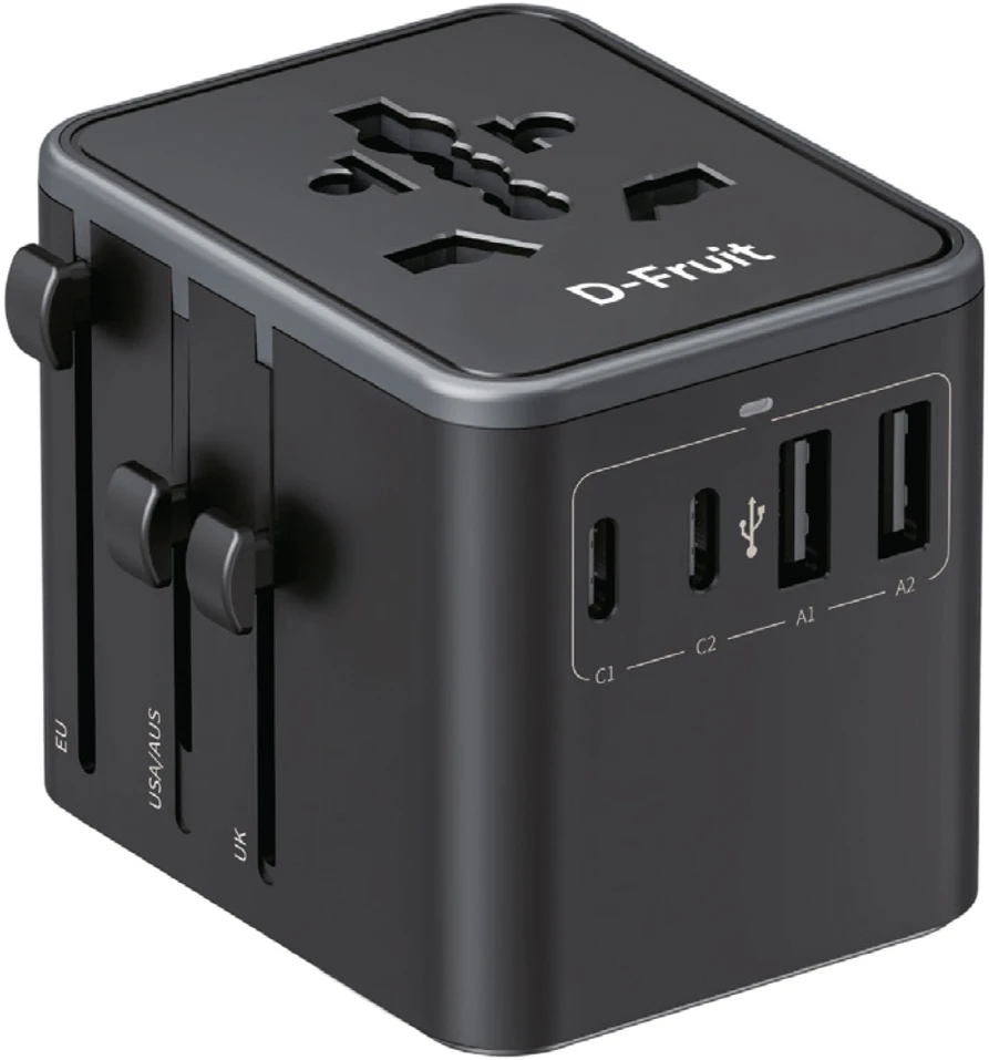 Kilimėlis D-Fruit travel adapter DF177