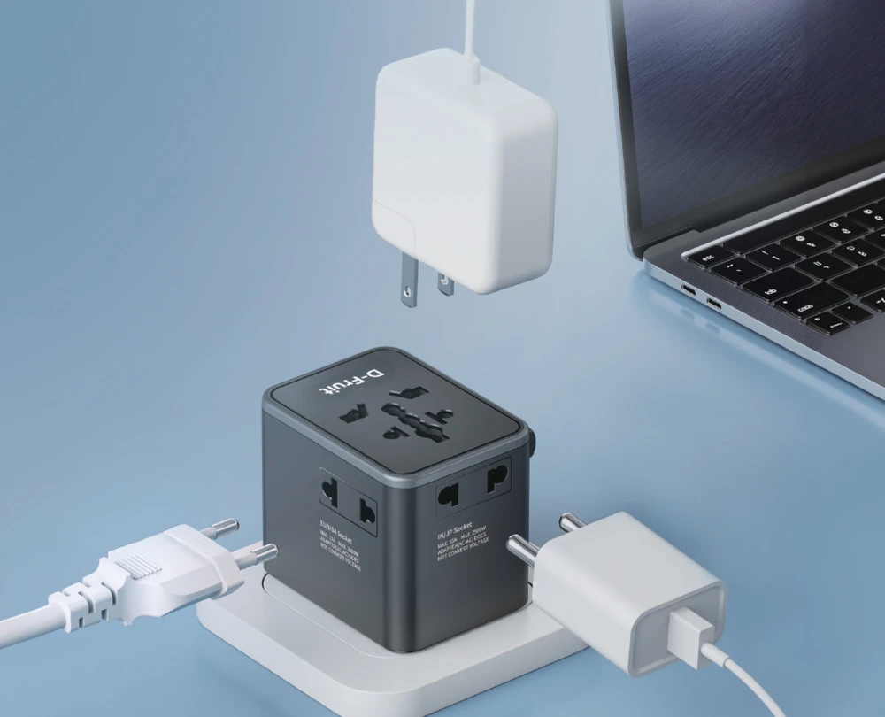 Kilimėlis D-Fruit travel adapter DF177