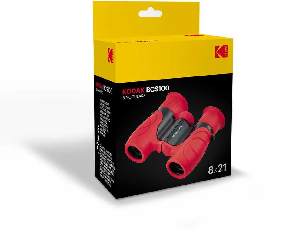 Kodak žiūronas BCS100 8x21 raudonas